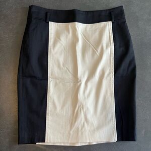 Ann Taylor Skirt - Black & Khaki - Size 4